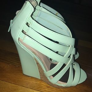 Mint Green Wedges